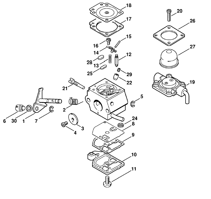 Carburetor C1QS53A