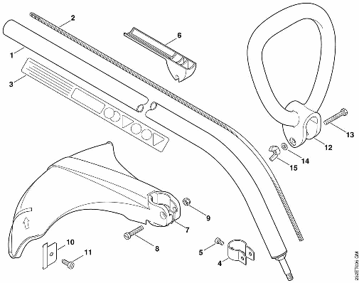 F-Drive tube FS 45, Wrap around handle