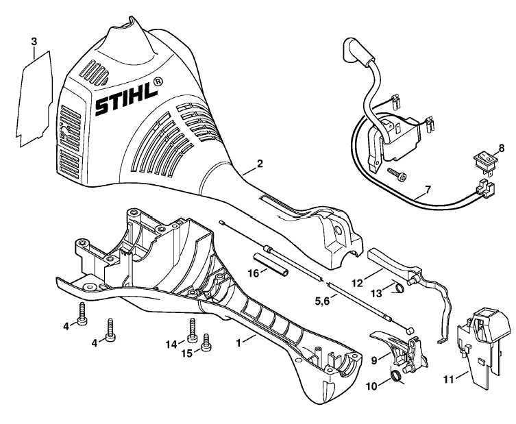 Engine housing