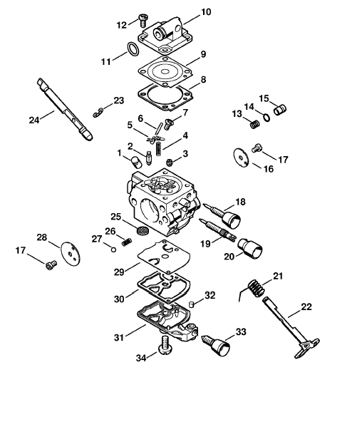 Carburetor C1Q-S125 BR