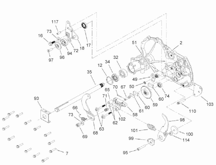 Side Housing & Bearing Assembly