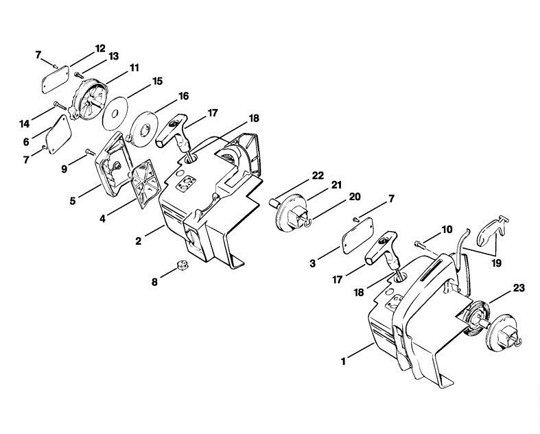 Recoil Housing