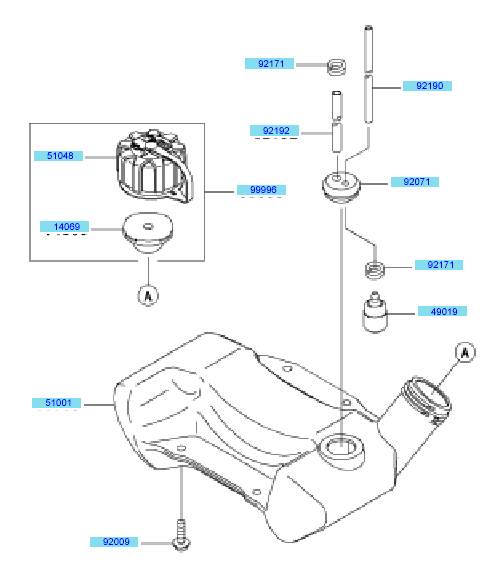 Fuel Tank & Fuel Valve