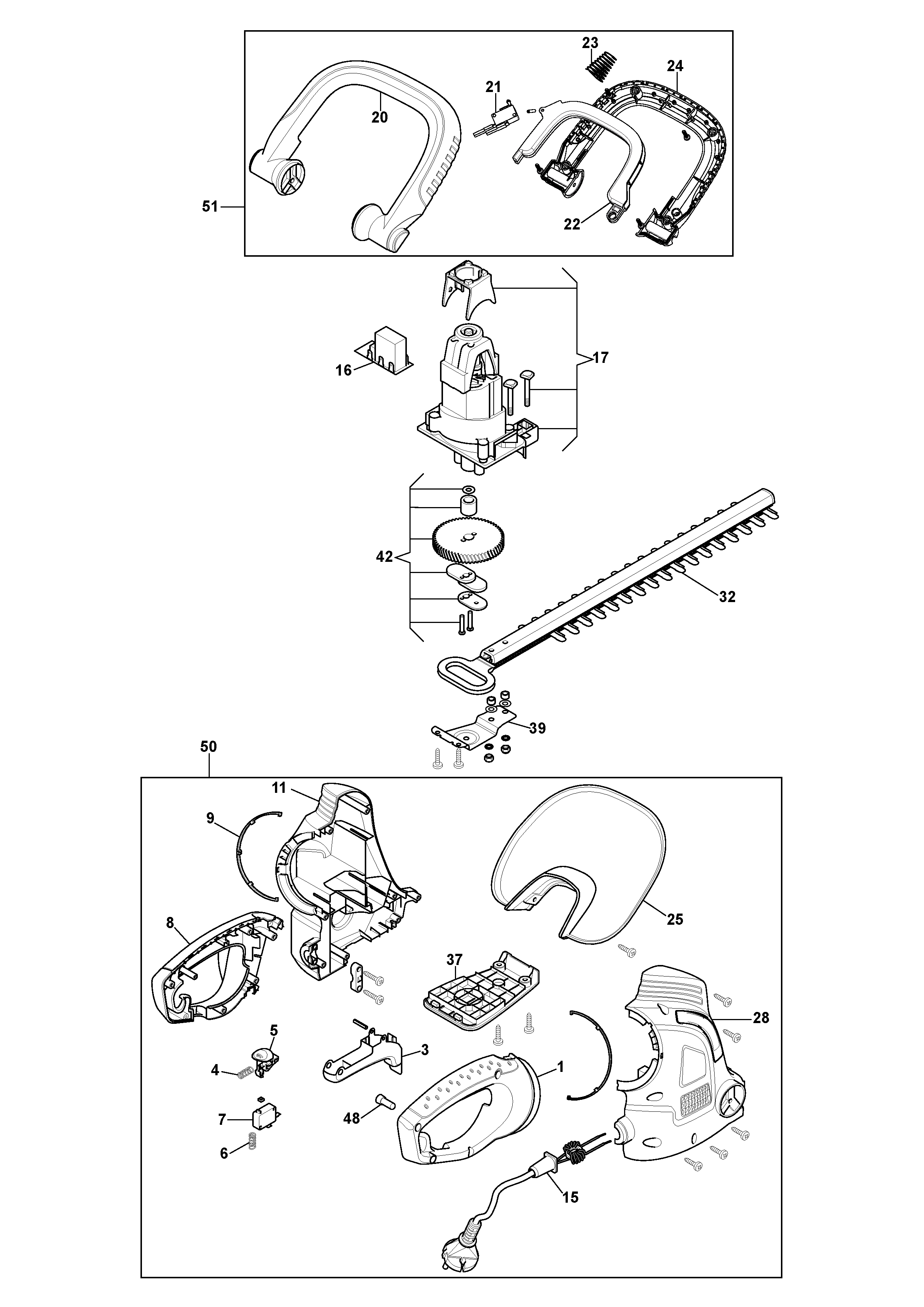 Electric Hedge Trimmer