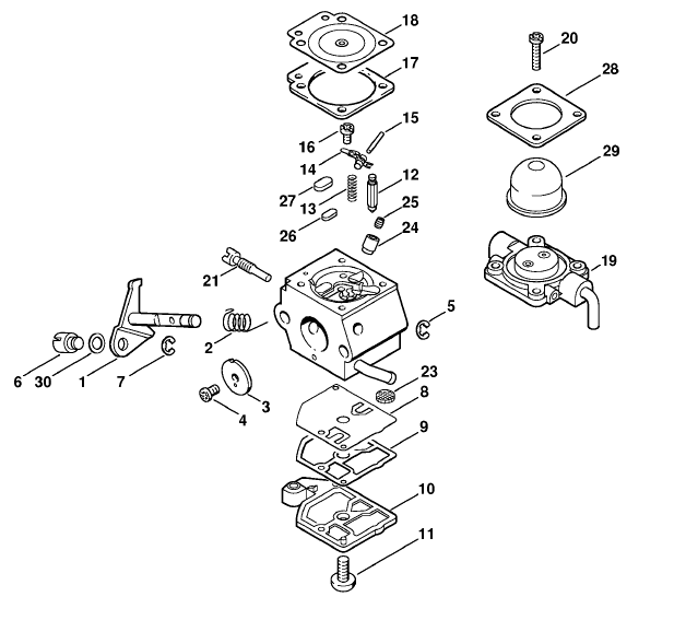 Carburetor C1QS60 BR