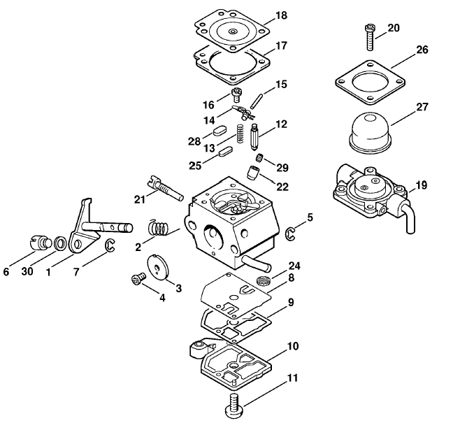 Carburetor C1QS53A