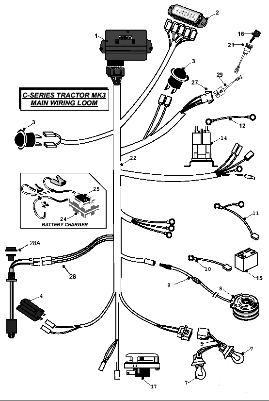 MK3 Main Wiring Loom