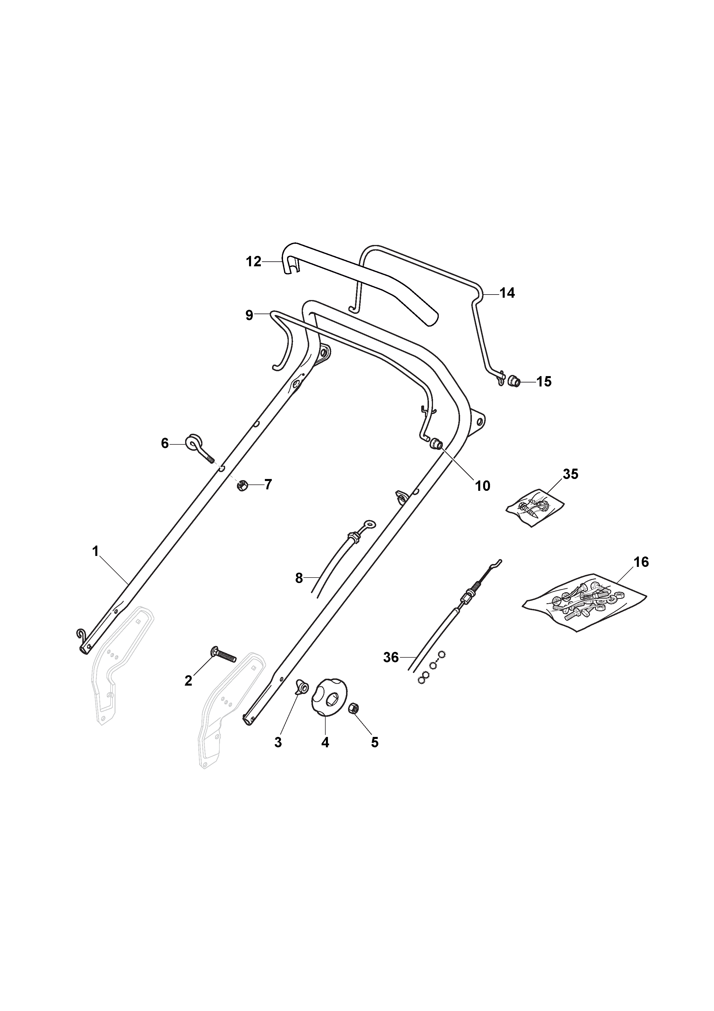 Handle, Upper Part