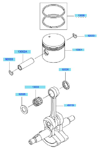 Piston/ Crankshaft