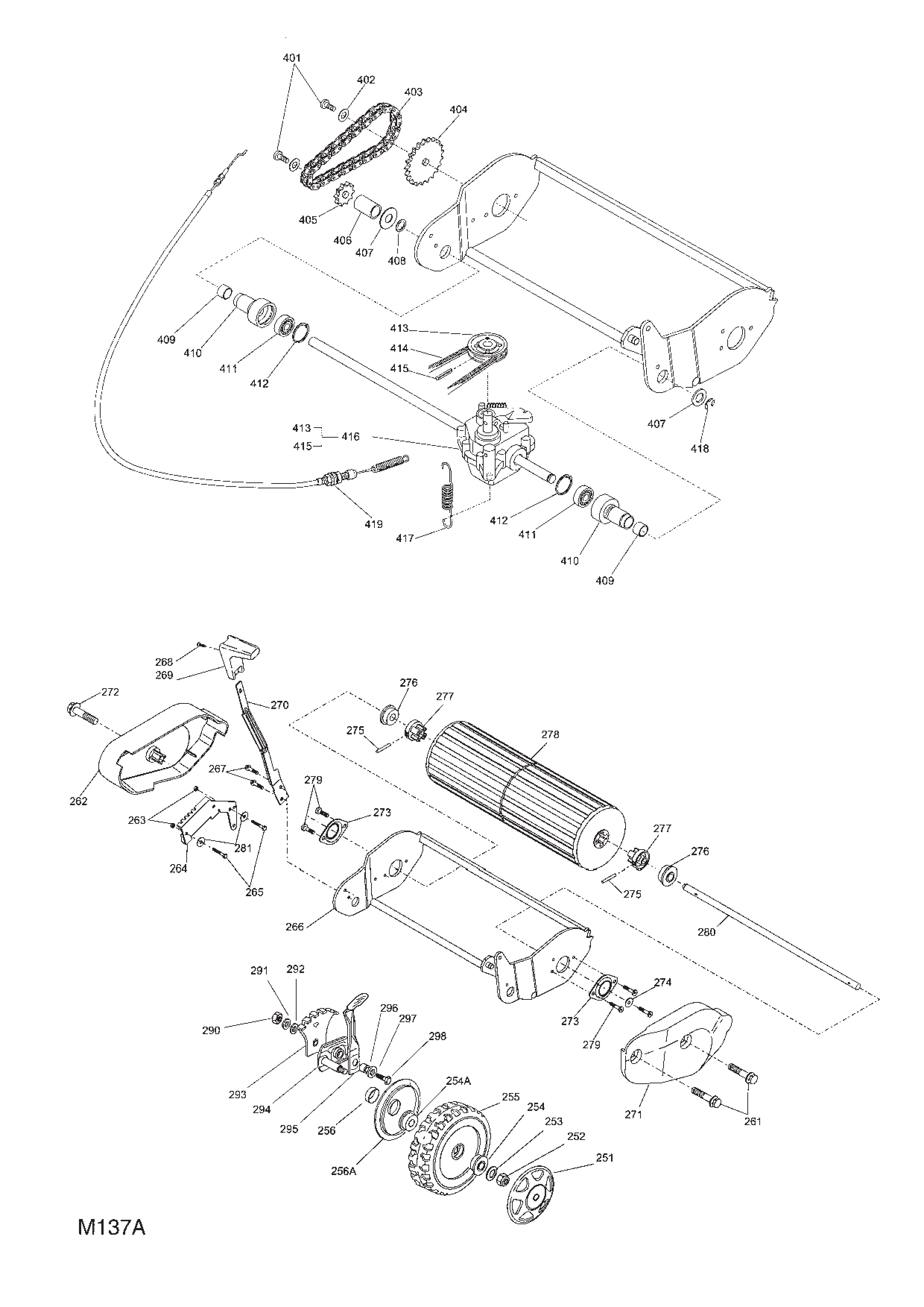 Wheel Suspension Transmission