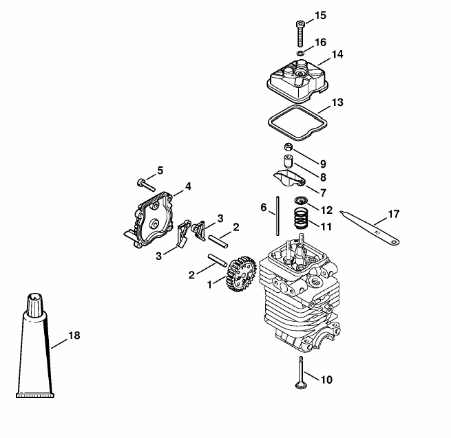 Valve timing gear