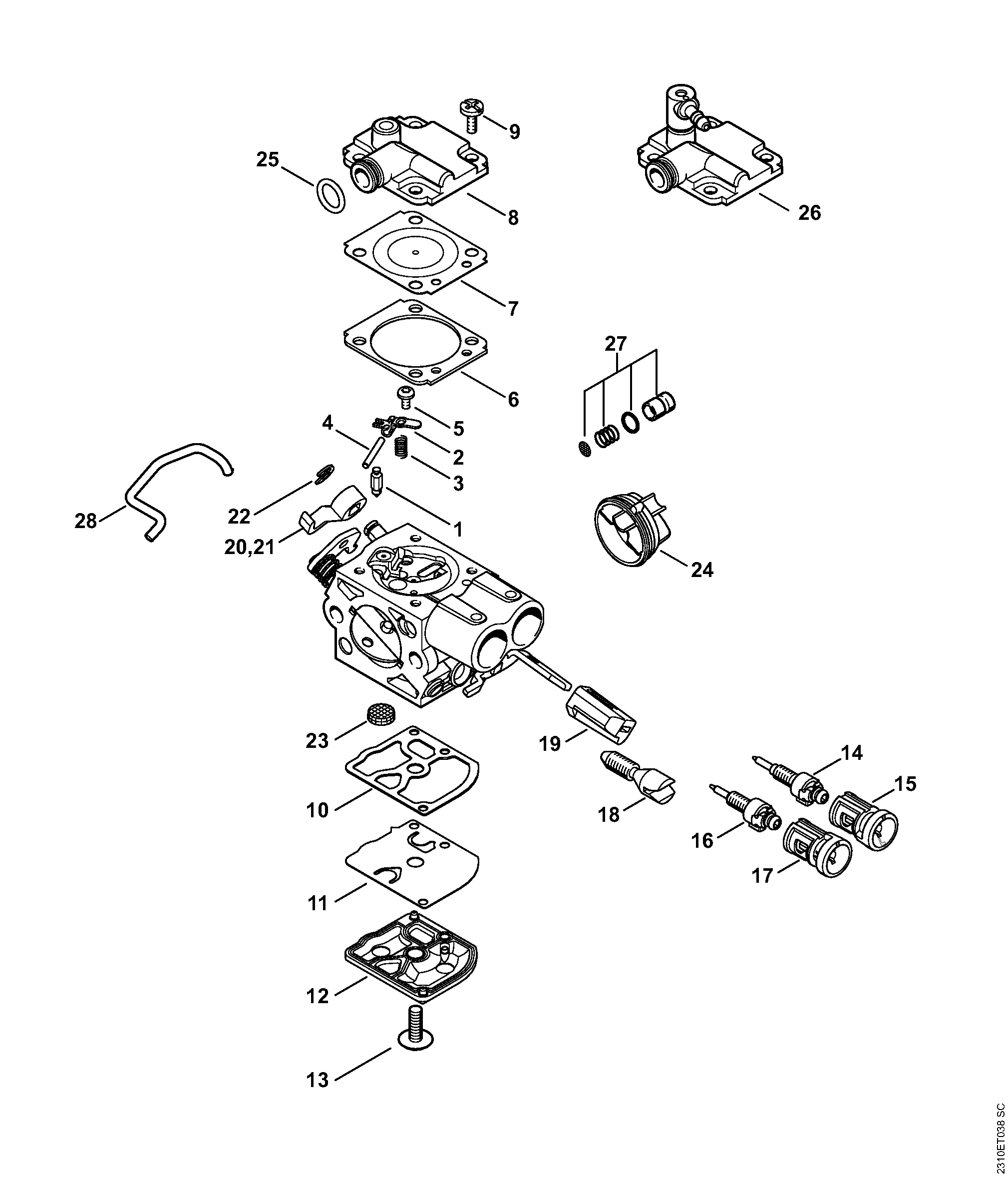 Carburetor C1Q-S295
