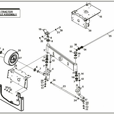 Front Axle Assembly