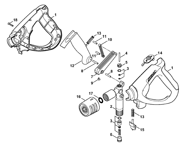 Spray gun RE 521