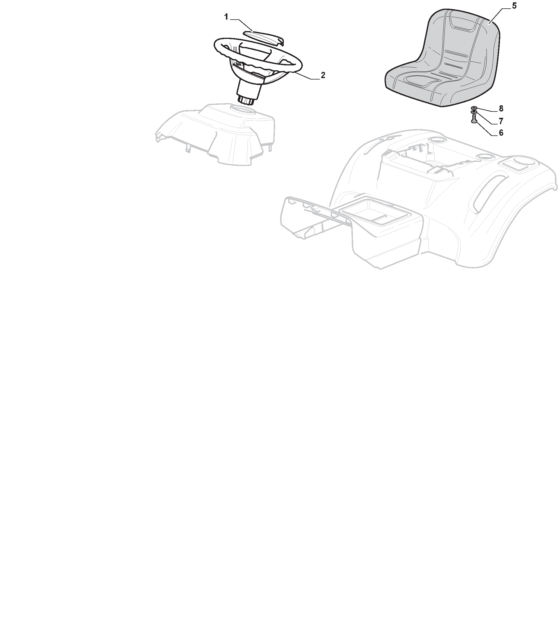 Seat & Steering Wheel