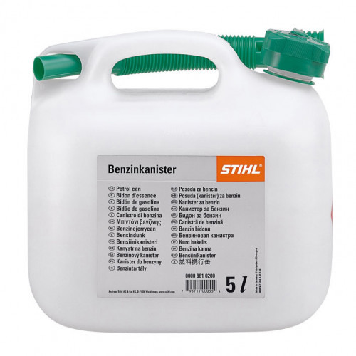 Viking Petrol canister 5l, transparent