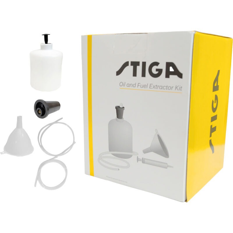 Stiga Oil and Fuel Extractor Kit.