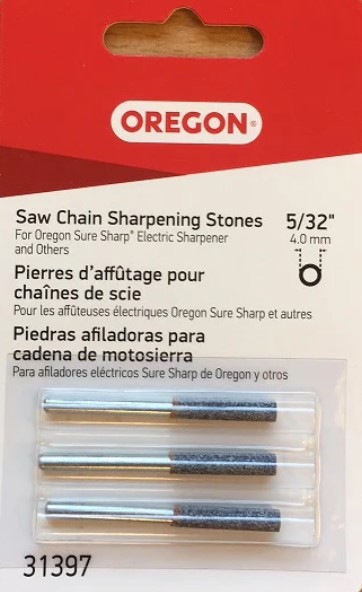 Oregon Sharpening Stones, 4.0mm - 5/32 (3pk)