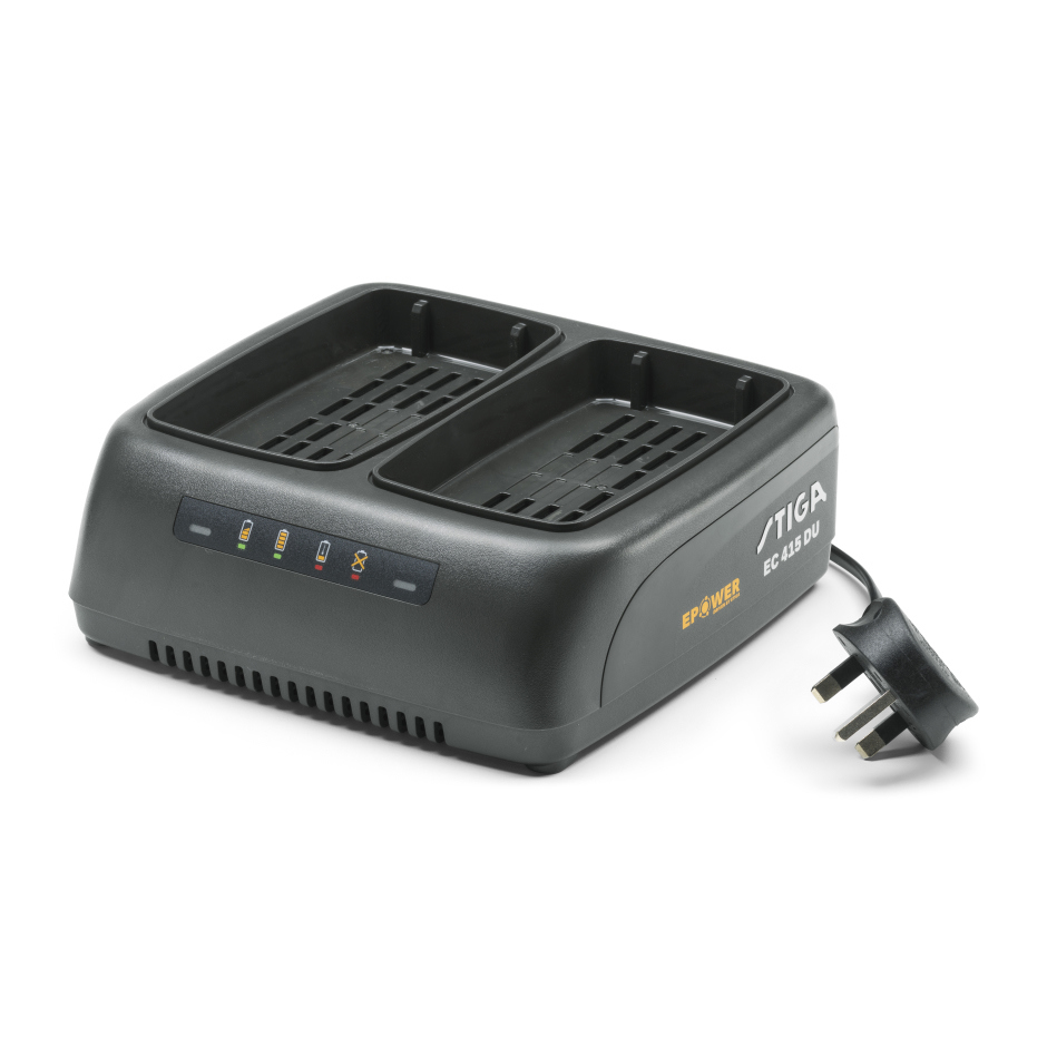 Stiga EC 415 DU - Dual Charger 48V 1.5Ah (UK) - 277021208/ST1