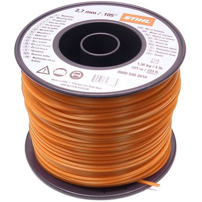 Stihl Line round � 2.4 mm x 420,0 m orange