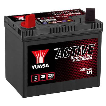 Castel / Twincut / Lawnking Battery Yuasa 12V 30Ah - 118120065/0