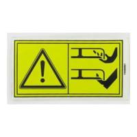 Stiga Cutting Deck Danger Decal