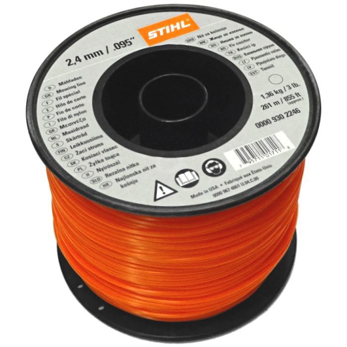 Stihl Line round � 2.4 mm x 253,0 m orange