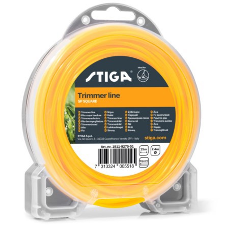 Stiga 3.0mm Square Trimmer Line 15m