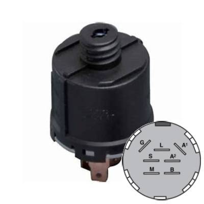 Castel / Twincut / Lawnking Ignition Switch - 1134-4093-01