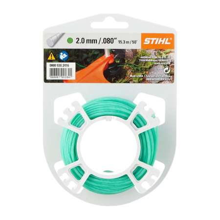 Stihl Line round quiet � 2.0 mm x 14,0 m green - 0000 930 2416