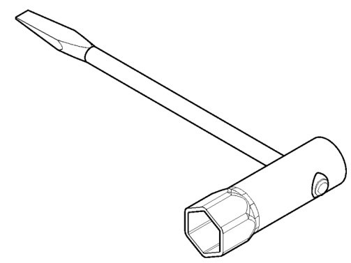 Flymo Combination Wrench