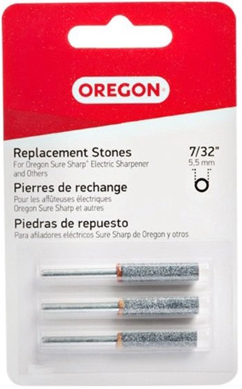 Oregon Sharpening Stones, 5.5mm - 7/32 (3pk)
